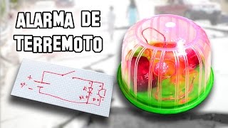 ✔ Cómo Hacer una Alarma de Terremoto Casera  Vídeo de Supervivencia [upl. by Iret932]