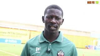 SSEBWALUNYO HANNINGTON PREMATCH INTERVIEW AHEAD OF TOMORROWS GAME NECVS POLICE [upl. by Lewak]