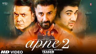 Apne 2 Trailer Announcement Soon  Dharmendra  Sunny Deol  Karan Deol  Bobby Deol  Latest News [upl. by Herrod]