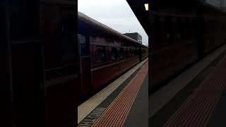 T314 P20 A66 with 707 operations Christmas train arriving at southern cross melbournetrains [upl. by Carilyn]