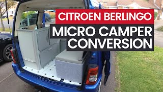 VAN TOUR Citroen Berlingo Multispace Micro Camper Conversion [upl. by Jeth]