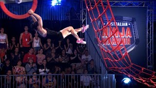 Tara Evans Full Run  Australian Ninja Warrior 2017 [upl. by Aubrette]