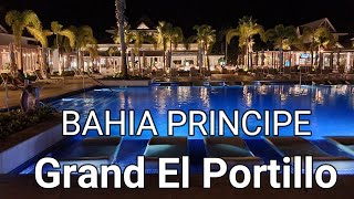 BAHIA PRINCIPE GRAND EL PORTILLO  EN LAS TERRENAS  SAMANÁ REMODELADO Y REDISEÑO DE AREAS COMUNES [upl. by Kramnhoj]