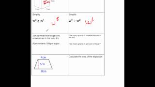 Corbettmaths 5aday Foundation  January 3 [upl. by Ardnaxila]