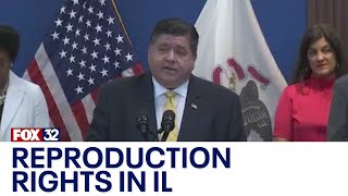 Pritzker expands reproductive rights in Illinois [upl. by Kirsteni]