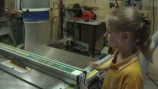 Squaring a table saw fence [upl. by Richman]