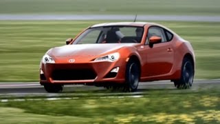 2013 Scion FRS Top Gear test track aka Toyota GT86amp Subaru BRZ [upl. by Weil]