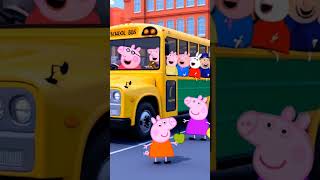 Peppa pig go to school peppapig loveforpeppa shortvideos viralcontent [upl. by Neeloc]