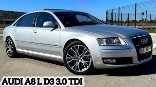 AUDI A8 L D3 30 TDI  Automobil koji je podigao standarde u automobilskoj industriji 🛞 [upl. by Eirrac465]