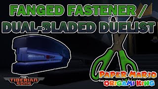 Fanged FastenerDualBladed Duelist ScissorsStapler Epic Metal Remix  Paper Mario Origami King [upl. by Nitsirhc]