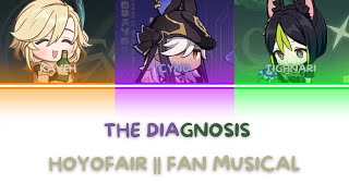 THE DIAGNOSIS  HoYoFair Color Coded Lyric Video Genshin Fan Musical [upl. by Gillespie]