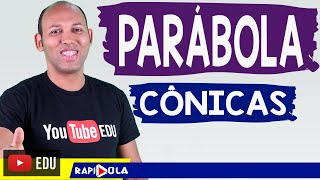 PARÁBOLA  CÔNICAS 01 [upl. by Adoree]