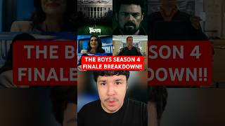 THE BOYS SEASON 4 FINALE BREAKDOWN [upl. by Hudis]