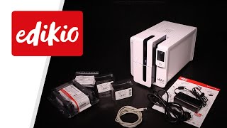 Edikio Duplex  Full install of the card printer [upl. by Frederique]