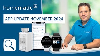 Homematic IP  AppUpdate im November 2024 [upl. by Assilen95]