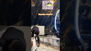 Pvc marble sticker installation [upl. by Hadihsar312]