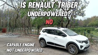 Renault Triber Not Underpowered  Explained  Is Renault Triber really underpowered [upl. by Ayal730]