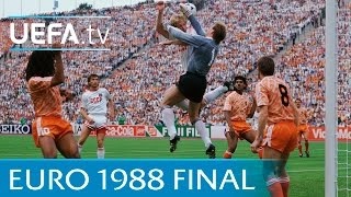 Netherlands v Soviet Union 1988 UEFA European Championship final highlights [upl. by Ozneral]