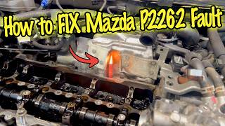 Mazda P2262 FIXED  Mazda Skyactiv Exhaust Pressure Sensor Replacement [upl. by Sebbie]