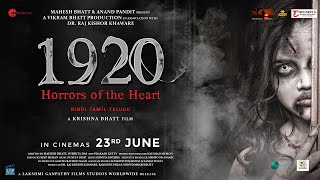 1920 Horrors of the Heart  Motion Poster  Mahesh Bhatt Vikram Bhatt  Avika Gor  Krishna Bhatt [upl. by Inaflahk]