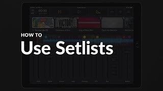 HOW TO  Use Setlists [upl. by Aunson]