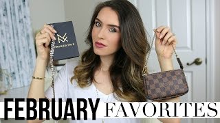 FEBRUARY FAVORITES 2017  Jewelry Fashion amp Beauty  Shea Whitney [upl. by Swigart]