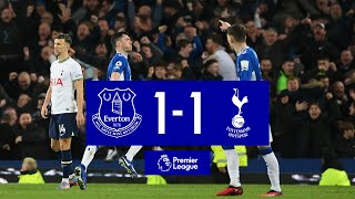 EVERTON 11 TOTTENHAM  Premier League highlights [upl. by Elleynod]