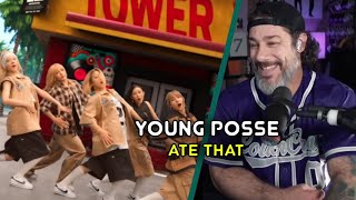 Director Reacts  YOUNG POSSE  ATE THAT MV [upl. by Yerroc]