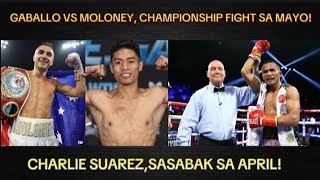 BREAKING GABALLO VS MOLONEY CHAMPIONSHIP FIGHT SA MAYO UNDERCARD SA LOMA VS KAMBOSOS [upl. by Hayton]