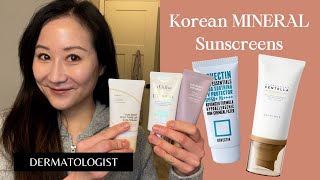 Dermatologist Favorite Korean Mineral Sunscreens  Dr Jenny Liu [upl. by Katharine]