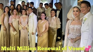 Heart Evangelista amp Chiz Escudero STAR STUDDED ang Renewal of Vows  Balesin Island  AFTER PARTY💞 [upl. by Yeh741]