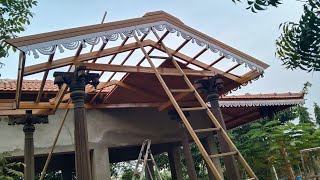 chettinadu clay roofing structure 7899596747 [upl. by Eirellav]