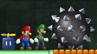 Newer Super Mario Bros Wii  All Towers 2 Player [upl. by Assilaj]