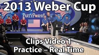 Weber Cup 2013 — Clips Video 1 — Practice RealTime [upl. by Zsolway]