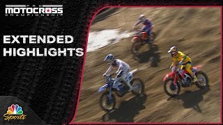 Pro Motocross 2024 EXTENDED HIGHLIGHTS Round 1 Fox Raceway National  52524  Motorsports on NBC [upl. by Gauldin]