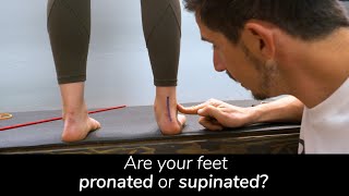 How To Tell If Your Feet are Pronated Or Supinated [upl. by Anikal599]