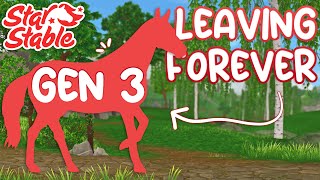 Buying GEN 3 HORSE Leaving  Star Stable [upl. by Yerhcaz]