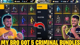 All Criminal Bundles Are Back In My Brothers Id 😱 He Challenge Me For Collection Versus [upl. by Handler]