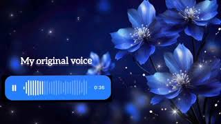 Jagte Jagte 🍀✨ll cover song ll Voice Note 🎶 l original voice [upl. by Fita]