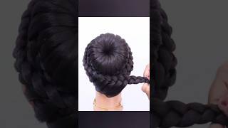 hairstyletutorial hairstyleeasy hairstyleytshortstrendingshorts [upl. by Nylhtiak]