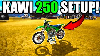 BEST NEW OEM KAWI 250 SETUP IN MX BIKES [upl. by Box]