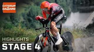 Critérium du Dauphiné 2024 Stage 4  EXTENDED HIGHLIGHTS  652024  Cycling on NBC Sports [upl. by Yecart]