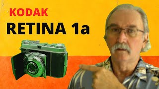 Kodak Retina 1a 35mm Film Camera Quick Review [upl. by Atsejam]