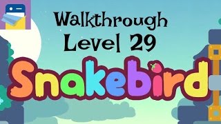 Snakebird Level 29 Walkthrough amp iOS iPhone 6S Gameplay by Noumenon Games [upl. by Bruckner]