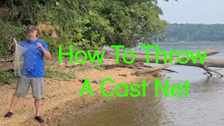 How To Throw A Cast Net Catch your own bait [upl. by Toscano]