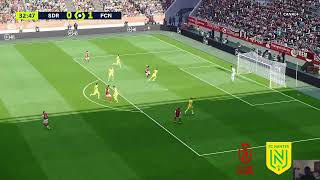 Reims vs Nantes Résumé  Ligue 1 202324 [upl. by Nitsa]