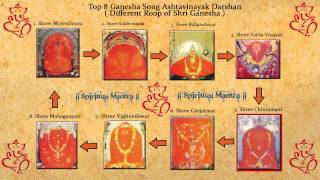 Top 8 Ganesha Songs Ashtavinayak Darshan  Different Roop of Shri Ganesha [upl. by Jacinda813]