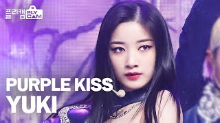 플리캠 4K PURPLE KISS YUKI Ponzona 퍼플키스 유키│Simply KPop Ep462 [upl. by Deny]