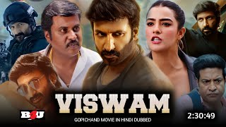 Viswam 2024 Full Movie Hindi Dubbed New South Update  Gopichand New Movie  Latest Movie  Explain [upl. by Ridglee]