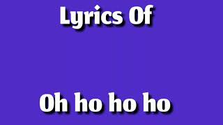 Oh Ho Ho Ho Lyrics  Irrfan Khan Saba Qamar  Sukhbir IkkaLyricarz [upl. by Ursulette]